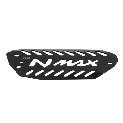 GP Kompozit Yamaha NMAX 125 ve 155 (2021-2024) Uyumlu Egzoz Koruma Kapağı Siyah