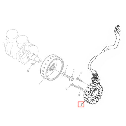 R25 Stator - BS7H14100000 (2019-2025) - Ride4Moto