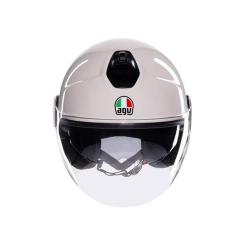 Agv Eteres Mono Materia White Yarım Kask - Ride4Moto
