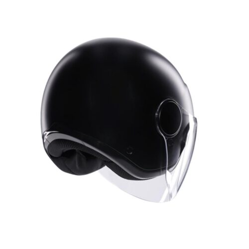 Agv Eteres Mono Matt Black Yarım Kask - Ride4Moto