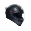 Agv K1 S Mono Matt Black Kapalı Motosiklet Kaskı - Ride4Moto