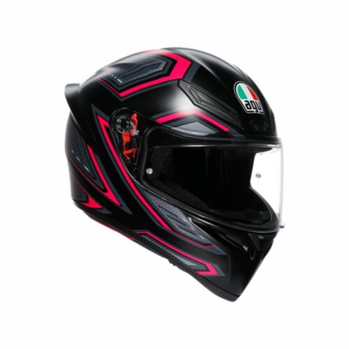 Agv K1 S Sling Matt Black Pink Kapalı Kask