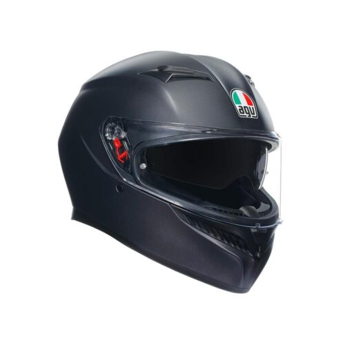 Agv K3 Mono Matt Black (Mat Siyah) Kapalı Motosiklet Kaskı