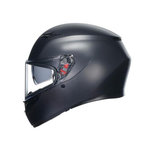 Agv K3 Mono Matt Black (Mat Siyah) Kapalı Motosiklet Kaskı - Ride4Moto