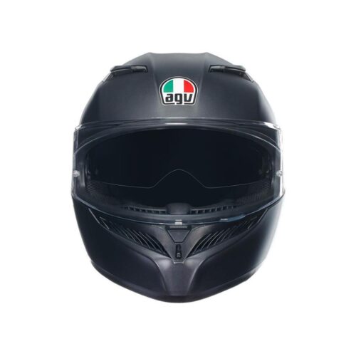 Agv K3 Mono Matt Black (Mat Siyah) Kapalı Motosiklet Kaskı - Ride4Moto