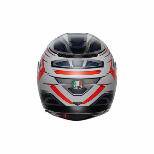 Agv K3 Space Matt White Red Fluo Kapalı Kask - Ride4Moto
