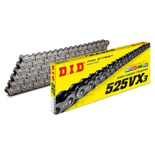 DID 525VX3-122 Çelik Motosiklet Zinciri (X-RİNG)