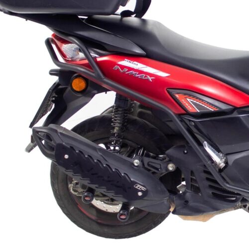 GP Kompozit Yamaha NMAX 125 ve 155 (2021-2024) Uyumlu Egzoz Koruma Kapağı Siyah - Ride4Moto