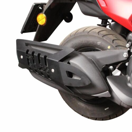 GP Kompozit Yamaha RayZR 2024 Uyumlu Egzoz Koruma Kapağı Siyah - Ride4Moto