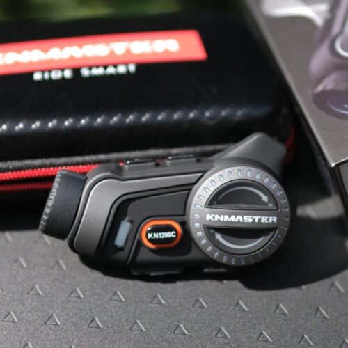 KNMASTER KN1200C PRO Kameralı Motosiklet Kask İnterkom Bluetooth Intercom Kulaklık Seti - Ride4Moto