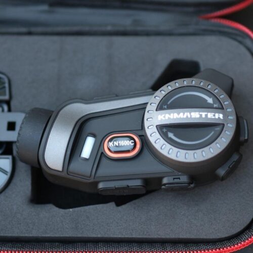 KNMASTER KN1600C PRO Kameralı Motosiklet Kask İnterkom Bluetooth Intercom Kulaklık Seti - Ride4Moto