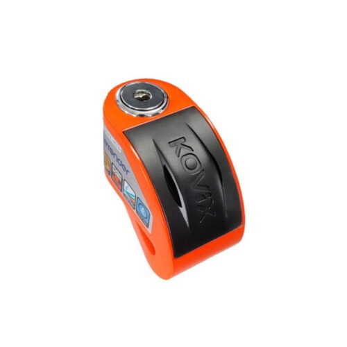 Kovix KT6/CB-FO Alarmlı Motosiklet Disk Kilidi Turuncu
