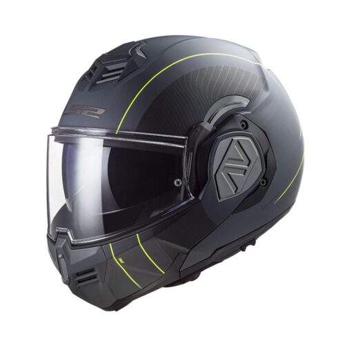 LS2 Advant Cooper Mat Titanium-Siyah Çene Açılır Kask