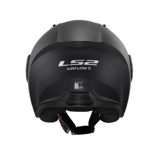 LS2 Airflow 2 Mat Siyah Yarım Kask - Ride4Moto