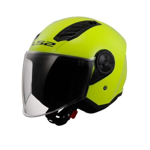 LS2 Airflow 2 Neon Sarı Yarım Kask