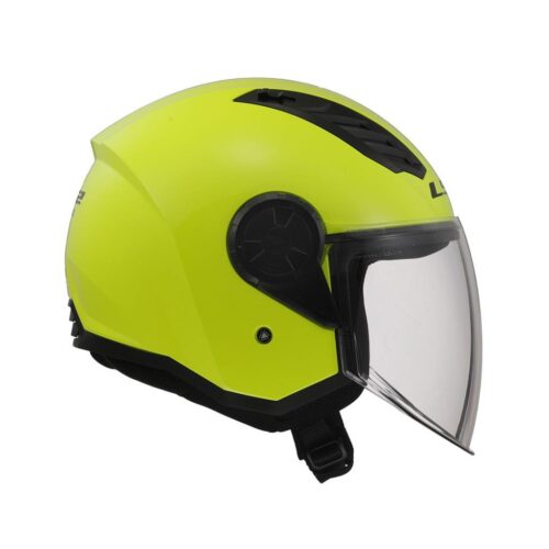 LS2 Airflow 2 Neon Sarı Yarım Kask - Ride4Moto