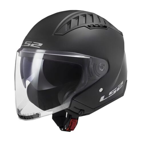 LS2 COPTER 2 Mat Siyah Yarım Kask