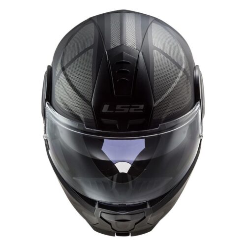 LS2 FF353 Scope Axis Çene Açılır Kask Mat Siyah-Titanium - Ride4Moto
