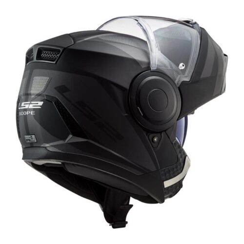LS2 FF353 Scope Axis Çene Açılır Kask Mat Siyah-Titanium - Ride4Moto