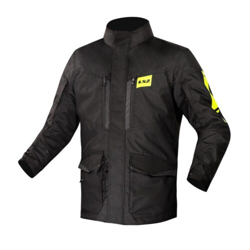 LS2 Metropolis Evo Mont - Siyah - Neon Sarı