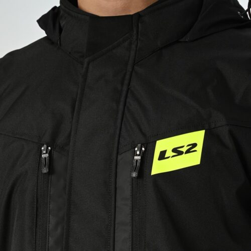LS2 Metropolis Evo Mont - Siyah - Neon Sarı - Ride4Moto
