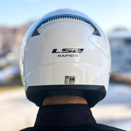 LS2 Rapid 2 Beyaz Kask - Ride4Moto