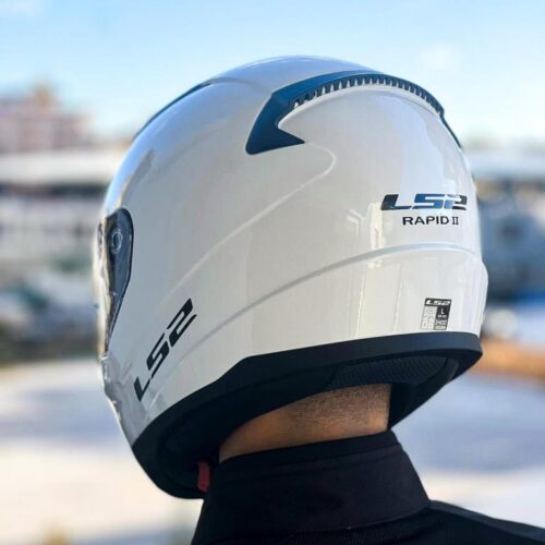 LS2 Rapid 2 Beyaz Kask - Ride4Moto