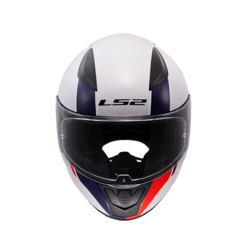 LS2 Rapid 2 Driveway Beyaz-Mavi-Kırmızı Kask - Ride4Moto