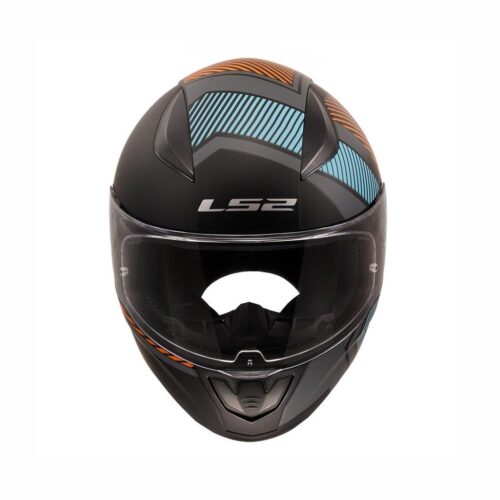 LS2 Rapid 2 Extra Mat Gri-Neon Turuncu Kask - Ride4Moto