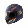 LS2 Rapid 2 Optik Mat Mavi-Mor Kask - Ride4Moto