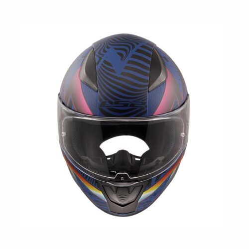 LS2 Rapid 2 Optik Mat Mavi-Mor Kask - Ride4Moto