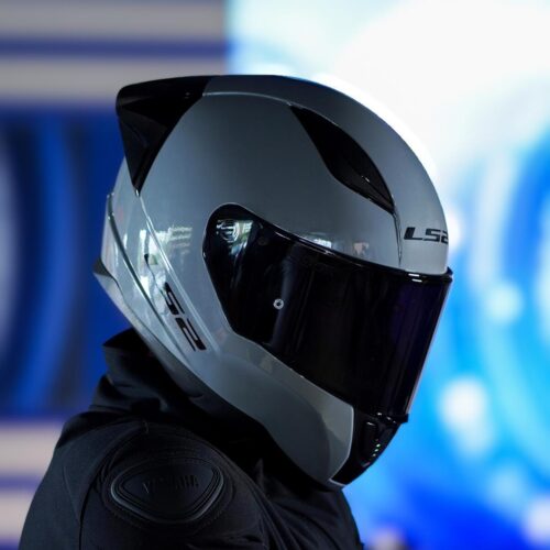 LS2 Rapid 2 Race Nardo Gri Kask ve Şeffaf Vizör - Ride4Moto