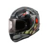 LS2 Rapid 2 Spox Gri-Kırmızı Kask - Ride4Moto