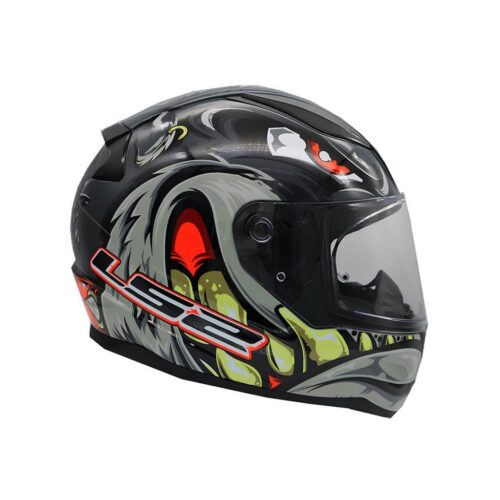 LS2 Rapid 2 Spox Gri-Kırmızı Kask - Ride4Moto