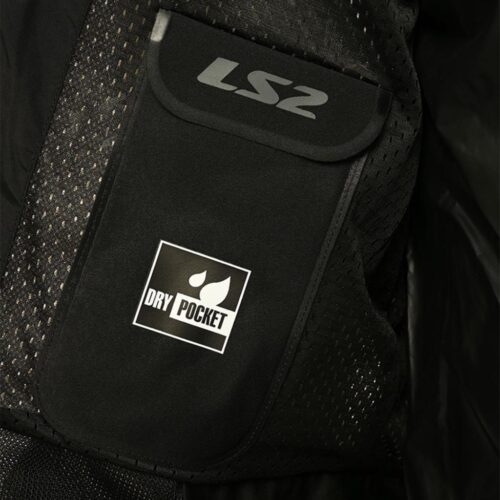 LS2 Riva Fileli Motosiklet Montu Siyah-Gri-Kırmızı - Ride4Moto