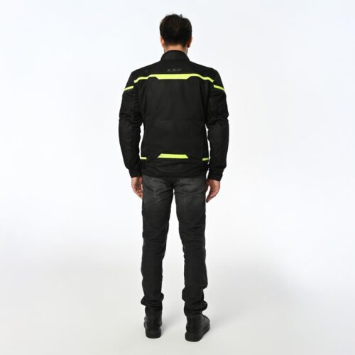 LS2 Riva Fileli Motosiklet Montu Siyah-Neon Sarı - Ride4Moto