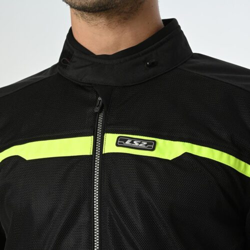 LS2 Riva Fileli Motosiklet Montu Siyah-Neon Sarı - Ride4Moto
