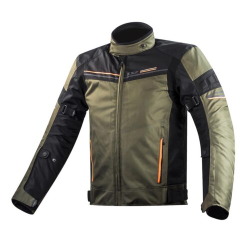 LS2 Shadow Motosiklet Montu – Haki-Siyah-Neon Turuncu