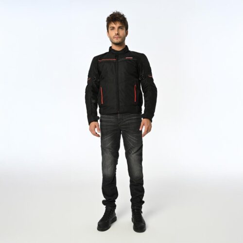 LS2 Shadow Motosiklet Montu – Siyah-Kırmızı - Ride4Moto