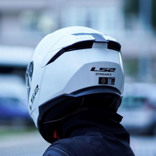 LS2 Stream 2 Beyaz Kask - Ride4Moto