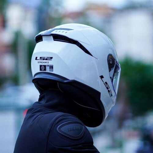 LS2 Stream 2 Beyaz Kask - Ride4Moto