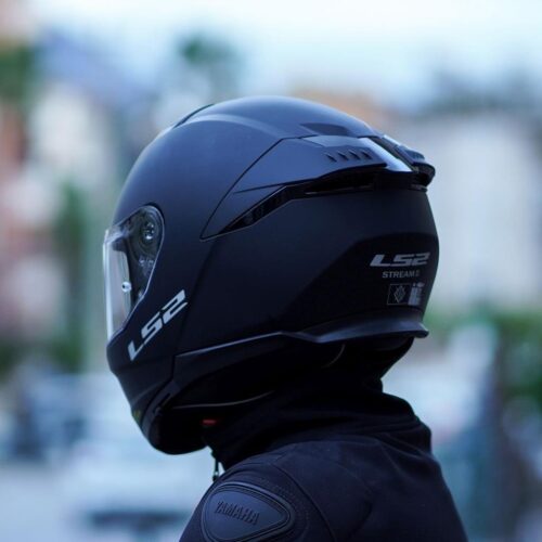 LS2 Stream 2 Mat Siyah Kask - Ride4Moto