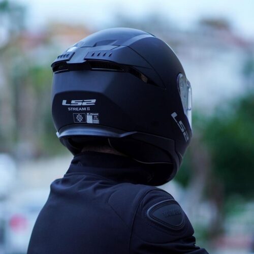 LS2 Stream 2 Mat Siyah Kask - Ride4Moto