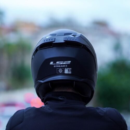 LS2 Stream 2 Mat Siyah Kask - Ride4Moto