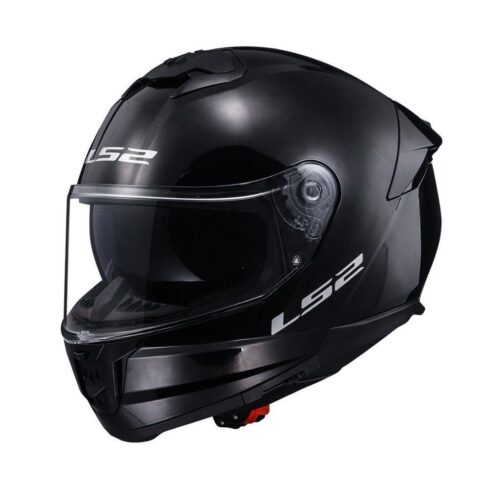 LS2 Stream 2 Parlak Siyah Kask - Ride4Moto