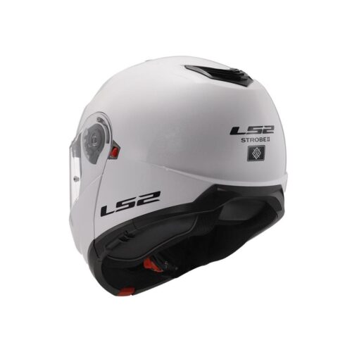 LS2 Strobe 2 Beyaz Kask - Ride4Moto