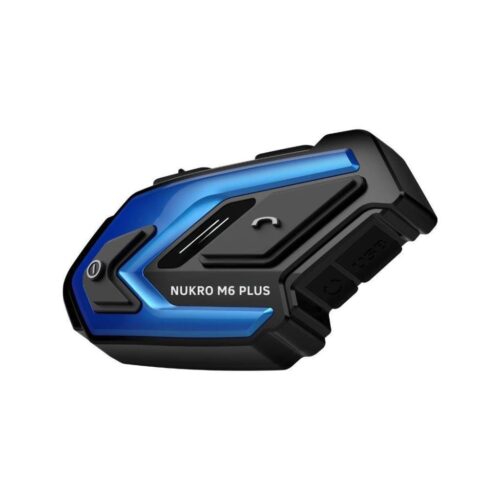 Nukrotech M6 Plus Bluetooth İntercom Mavi - Ride4Moto