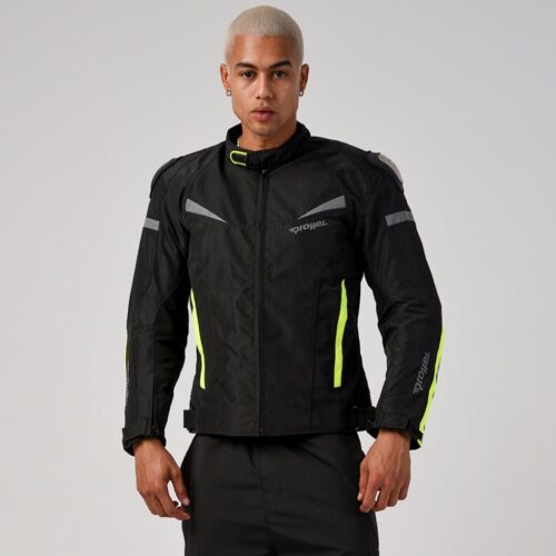 PROHEL Colombia Motosiklet Montu – Siyah / Neon Sarı - Ride4Moto