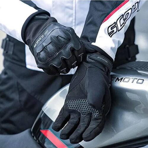 Scoyco MC192WP Siyah Motosiklet Eldiveni - Ride4Moto