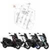 Yamaha Nmax 125 - Nmax 125 Tech Max 2025 Ön Takım Komple - BPBF310000 - Ride4Moto